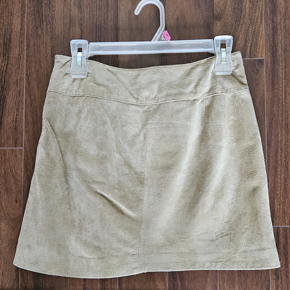Vintage Mossimo Suede Mini Skirt Size 0-2
